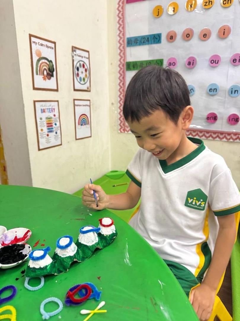 student in private preschools with reasonable school fees
